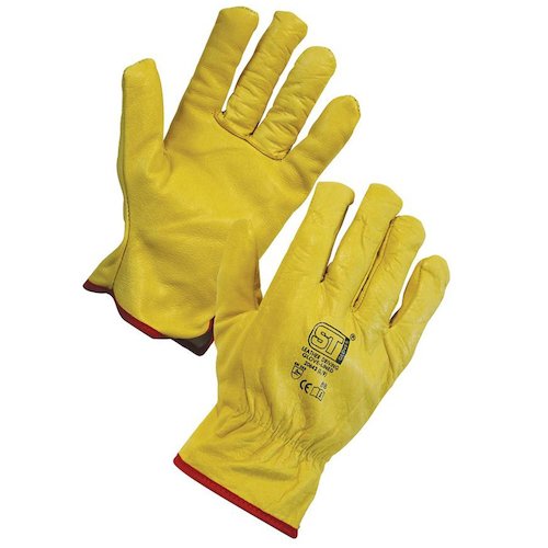 Supertouch Lined Leather Driving Gloves (5036770206422)